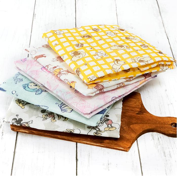 ディズニー かや生地 ふきん 通販 蚊帳生地 布巾 Disney 蚊帳生地ふきん ディズニーふきん かわいい おしゃれ ギフト 日本製 食器拭き 台拭き ディズニー |  | 19