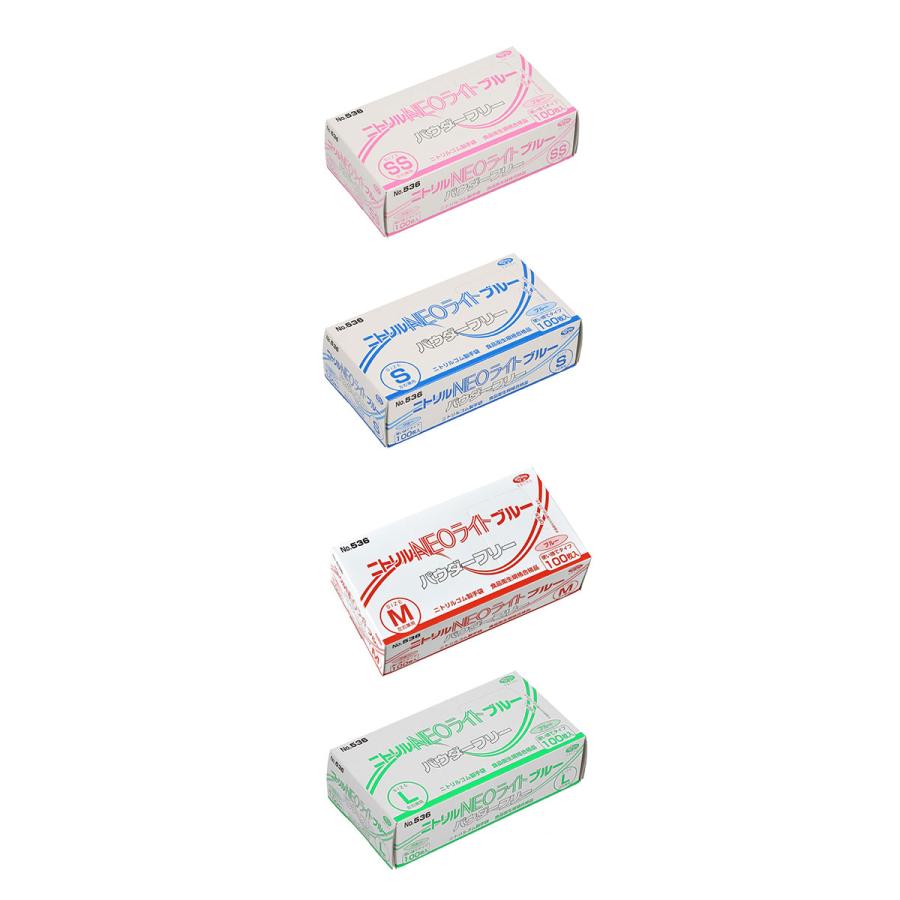 ニトリル手袋 使い捨て NEOライト ネオライト 通販 ニトリルグローブ 100枚 箱入り パウダーフリー SS S M L ニトリル ゴム 手袋 グローブ ニトリル手袋 |  | 04