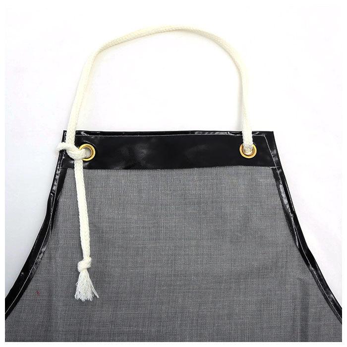 防水 エプロン おしゃれ 通販 業務用 厨房 おしゃれ エナメルエプロン 板前 水産加工 トリマー 保育士 介護士 入浴介助 保育園 幼稚園 シンプル 黒 白 防水 |  | 05