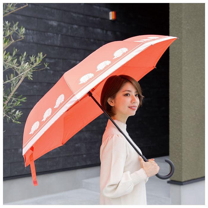 逆さ傘 通販逆さ傘 レディース SCANDINAVIAN FOREST スカンジナビアンフォレスト さかさ傘 逆さま傘 おしゃれ かわいい ブランド 北欧 ハリネズミ 逆さ傘 |  | 05