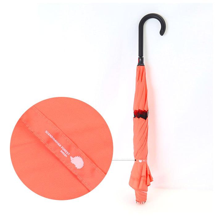 逆さ傘 通販逆さ傘 レディース SCANDINAVIAN FOREST スカンジナビアンフォレスト さかさ傘 逆さま傘 おしゃれ かわいい ブランド 北欧 ハリネズミ 逆さ傘 |  | 08