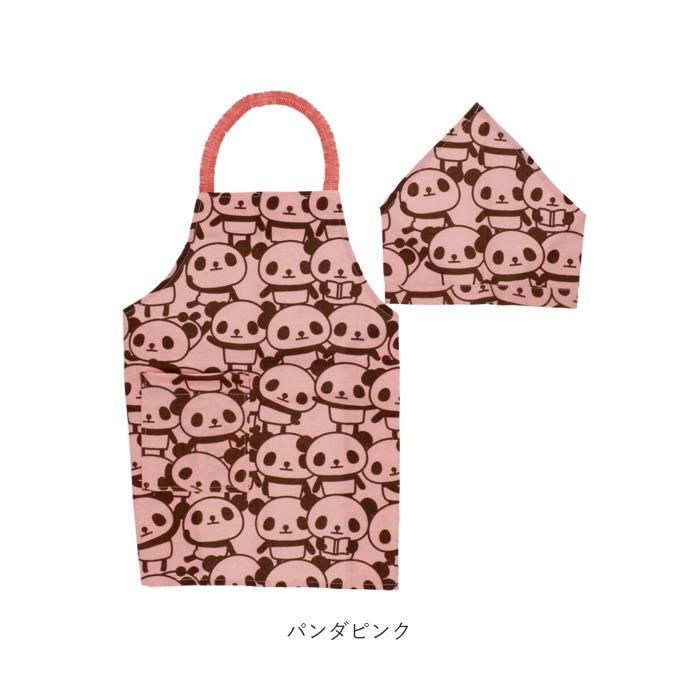 キッズ 通販キッズ エプロン 三角巾つき 好評 ゴム キッズエプロン 三角巾セット パンダ ネームタグ おしゃれ 子供 子ども かわいい 男の子 女の子 キッズ |  | 13
