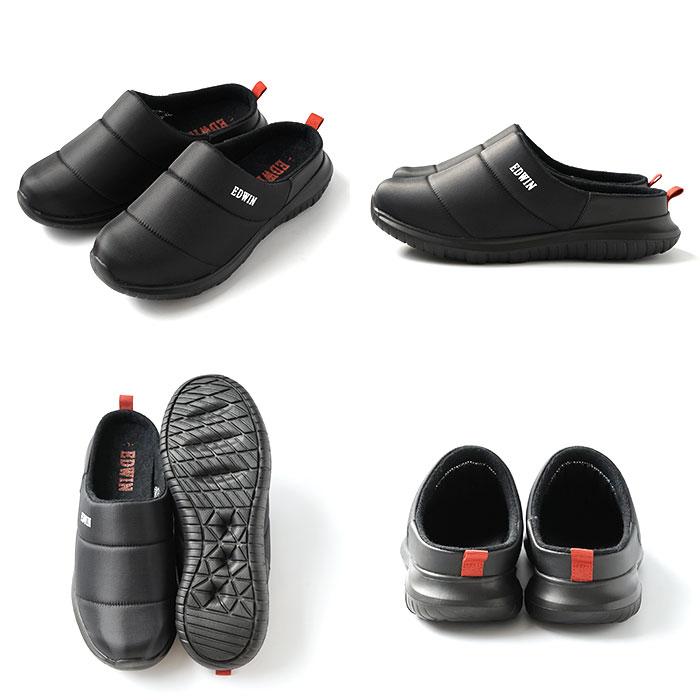 エドウィン サンダル EDWIN 通販 EW9075 メンズ クロッグサンダル サボサンダル スリッパ ルームシューズ 室内履き オフィス あったか 冬 靴 エドウィン | EDWIN | 15