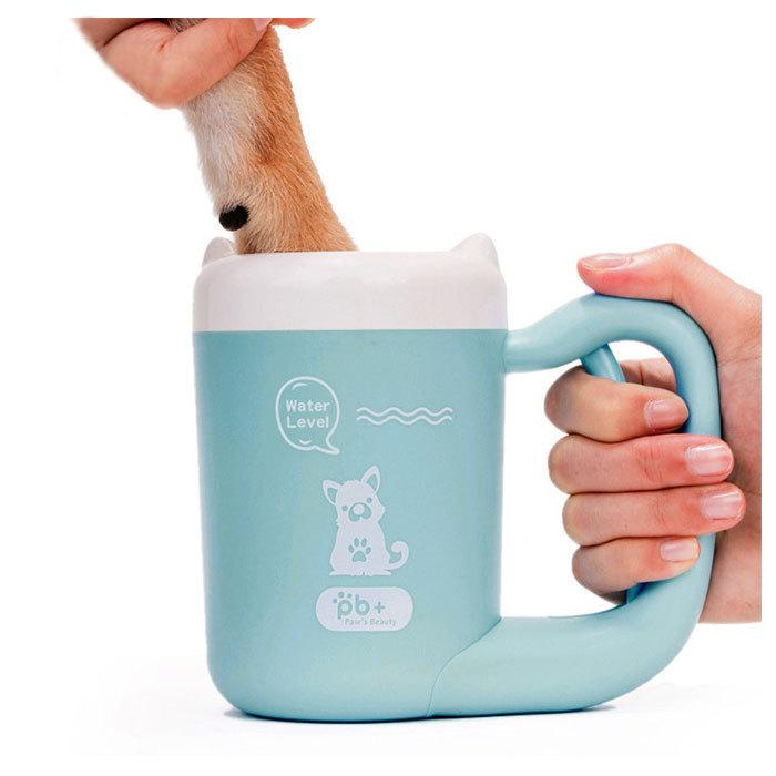 ペット 通販ペット 足 洗い 足洗いカップ 犬 足洗い カップ 足洗いボトル シリコーンブラシ 小型犬 中型犬 簡単 使いやすい 半自動 回転 分解できる  ペット | BACKYARD FAMILY | 06