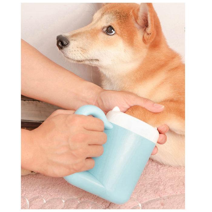 ペット 通販ペット 足 洗い 足洗いカップ 犬 足洗い カップ 足洗いボトル シリコーンブラシ 小型犬 中型犬 簡単 使いやすい 半自動 回転 分解できる  ペット | BACKYARD FAMILY | 11