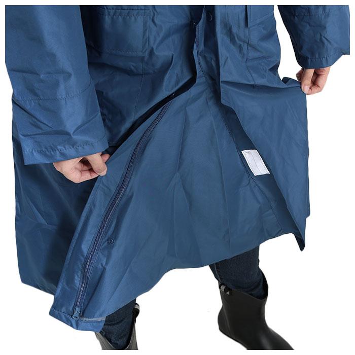 レインコート 自転車 通学 通販 レインウェア 上下 通学用 大きいサイズ 小さいサイズ 大きめ 小さめ ss s m l ll 3l 4l 5l 防水 軽量 ネイビー 紺 レインコート |  | 04