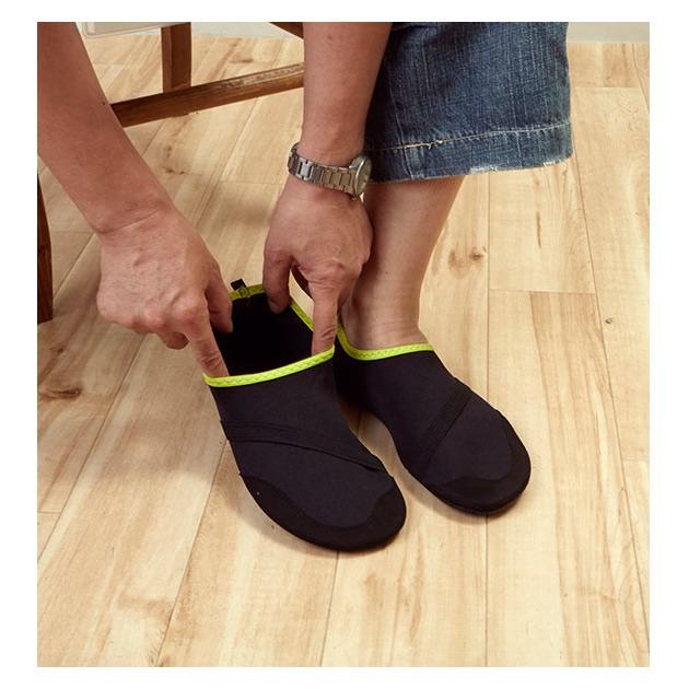 ルームシューズ スリッパ 室内用 おしゃれ ルームシューズ フラットシューズ FITKICKS フィットキックス フィットネスシューズ コンパクト 軽め 携帯スリッパ |  | 02