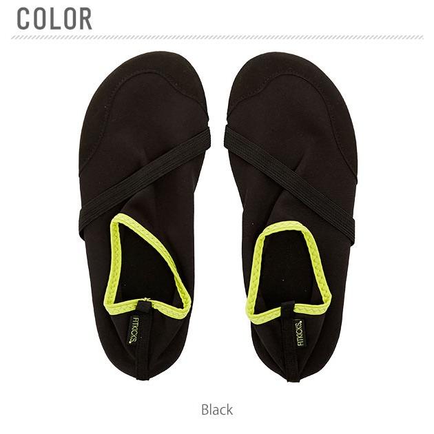 ルームシューズ スリッパ 室内用 おしゃれ ルームシューズ フラットシューズ FITKICKS フィットキックス フィットネスシューズ コンパクト 軽め 携帯スリッパ |  | 09