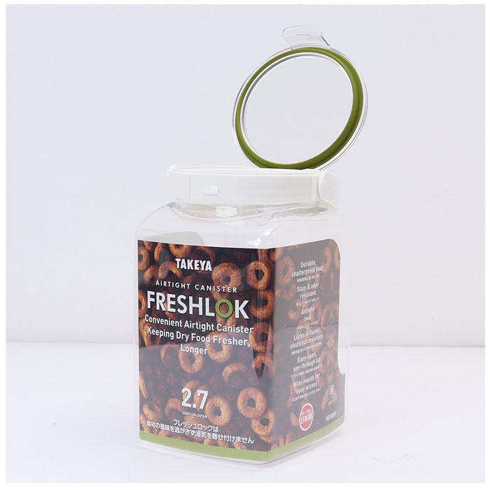 フレッシュロック 2.7 セット 通販 FRESHLOK 角型 2.7L 3個セット 2700ml 保存容器 密閉 密閉容器 密閉保存容器 キャニスター プラスチック フレッシュロック |  | 09