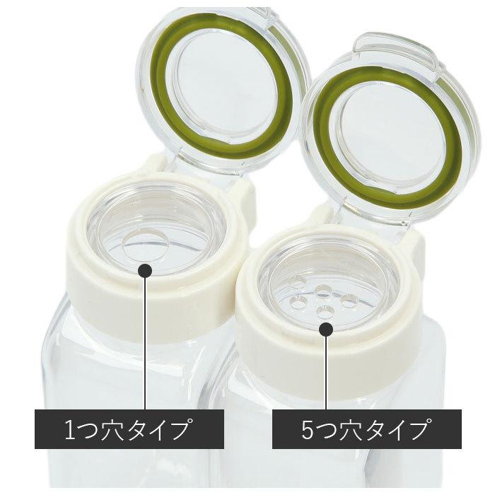 保存容器 プラスチック 通販 110ml 3個セット 三個 ワンタッチ開閉  