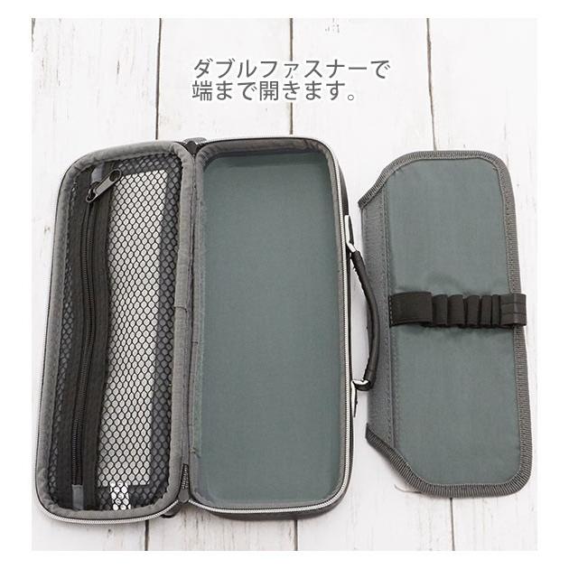 ペンケース レイメイ藤井 Raymay Fujii レイメイ藤井 Raymay Fujii  通販 大容量 ポケット 筆箱 シンプル おしゃれ 合成皮革 フェイクレザー 高校生 ペンケース | レイメイ藤井 | 12