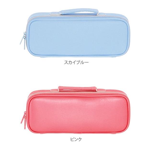 ペンケース レイメイ藤井 Raymay Fujii レイメイ藤井 Raymay Fujii  通販 大容量 ポケット 筆箱 シンプル おしゃれ 合成皮革 フェイクレザー 高校生 ペンケース | レイメイ藤井 | 16