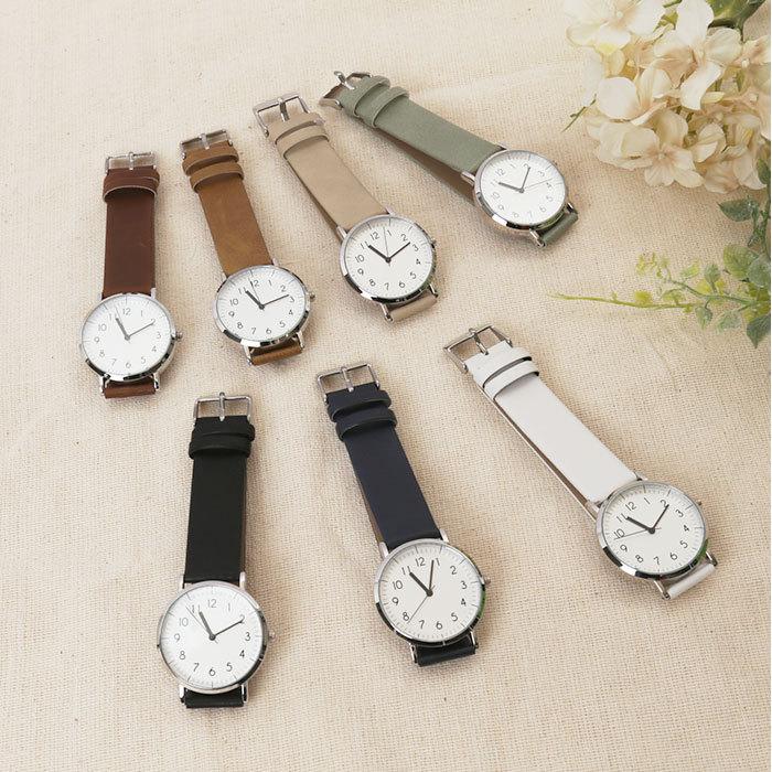 腕時計 レディース かわいい 通販 おしゃれ メンズ 男女兼用 アナログ シンプル リストウォッチ 革ベルト 見やすい 日本