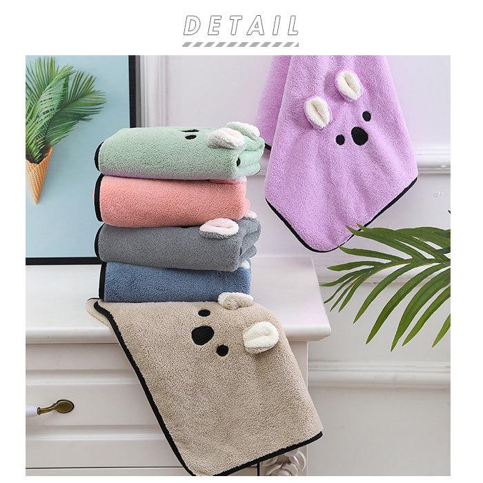 フェイスタオル かわいい 通販 おしゃれ マイクロファイバー タオル 可愛い 動物 アニマル レディース キッズ こども 子ども 子供 幼稚園 保育園 お風呂 Backyard Family 通販 Paypayモール