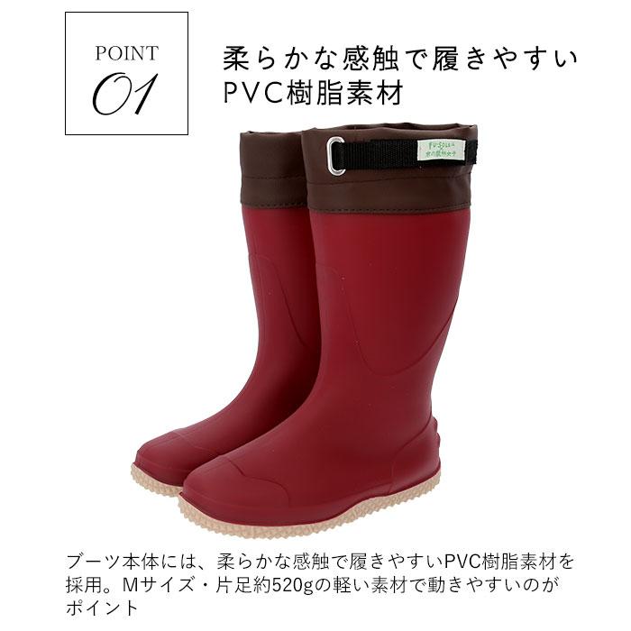 長靴 通販長靴 レディース 農作業 かわいい おしゃれ フラット底 疲れにくい 履きやすい レインブーツ SS 23 S 24 M 25 農業 長靴 |  | 07
