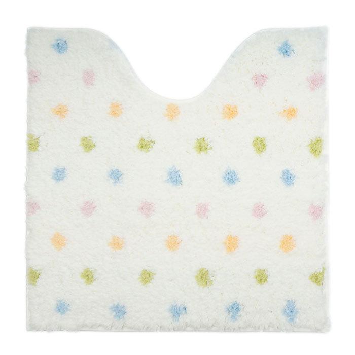トイレマット 通販トイレマット おしゃれ 洗える 60×60 センチ ふんわリッチ 60cm 抗菌 防臭 Mサイズ 洗濯可 かわいい カキウチ トイレタリー トイレ用品 日用 |  | 08