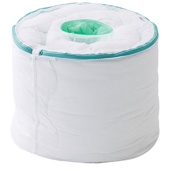 洗濯ネット 通販洗濯ネット 粗目 筒型 大型 布団 毛布 ランドリーネット 大物洗い用 掛け布団 布団洗い ネット ドーナツ型 特大 メッシュ  洗濯ネット | COGIT | 04