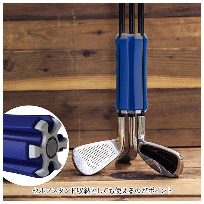 ゴルフ クラブ ホルダー 通販 6本 収納 セルフスタンド セルフプレー ホルダー クラブケース クラブキャリー ゴルフ ゴルフ用品 持ち運び ブラック ゴルフ | ブランド登録なし | 08