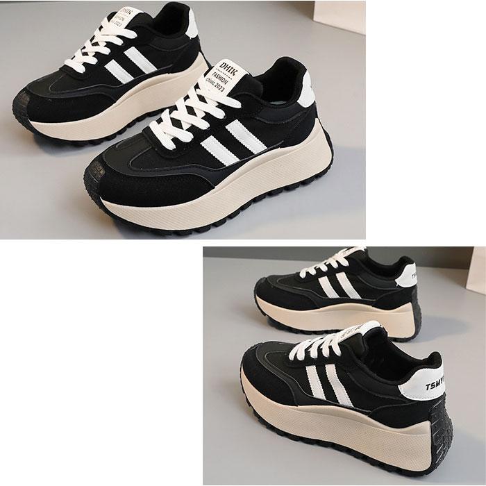 厚底スニーカー レディース 通販 スニーカー カジュアルスニーカー ダッドスニーカー ダッドシューズ 厚底シューズ 女性 歩きやすい 滑りにくい  厚底スニーカー |  | 10