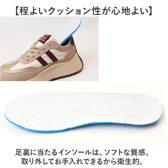 厚底スニーカー レディース 通販 スニーカー カジュアルスニーカー ダッドスニーカー ダッドシューズ 厚底シューズ 女性 歩きやすい 滑りにくい  厚底スニーカー |  | 05