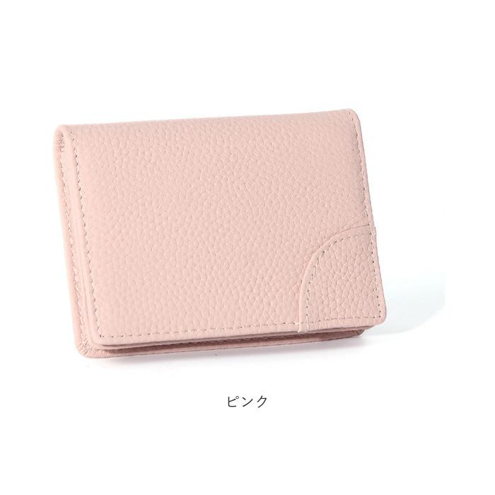 名刺入れ レディース 通販 牛革 本革 カードケース 二つ折り カード入れ 名刺ケース 名刺ホルダー カード収納 男性 女性 シンプル 便利 カジュアル 名刺入れ |  | 13