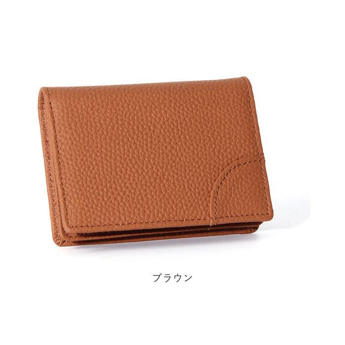 名刺入れ レディース 通販 牛革 本革 カードケース 二つ折り カード入れ 名刺ケース 名刺ホルダー カード収納 男性 女性 シンプル 便利 カジュアル 名刺入れ |  | 15