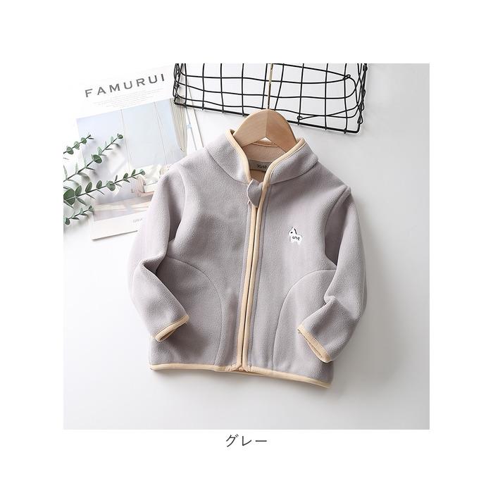 フリース ジャケット キッズ 通販 アウター おしゃれ フリースジャケット 子供服 ジャンパー 男の子 女の子 通学 ジャンバー 子ども こども 冬 秋 フリース |  | 15