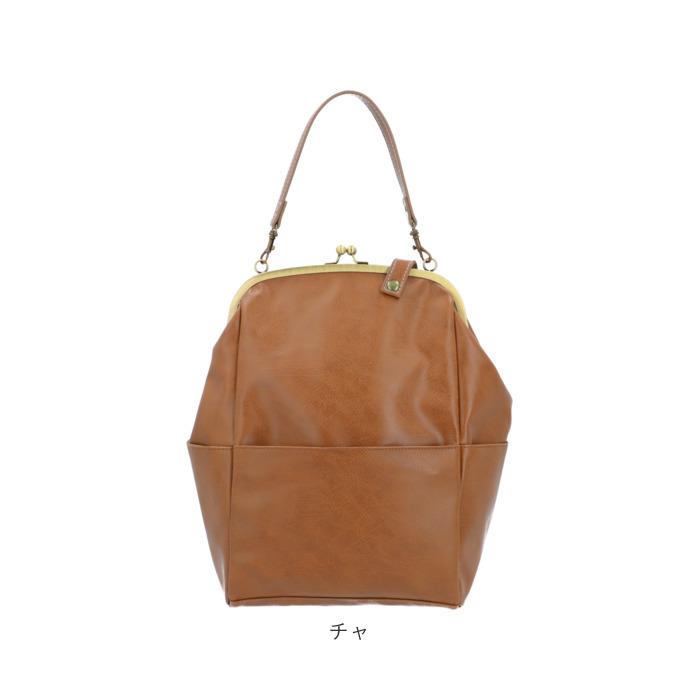 ラフィール Lafiel ラフィール リュック 3146500 通販 レディース おしゃれ がま口 バッグ フェイク レザー pu 合皮 2way 手提げ 大容量 ブランド 通勤 シンプル |  | 18