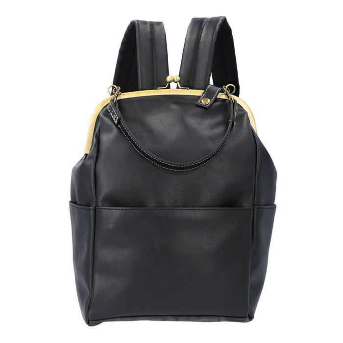 ラフィール Lafiel ラフィール リュック 3146500 通販 レディース おしゃれ がま口 バッグ フェイク レザー pu 合皮 2way 手提げ 大容量 ブランド 通勤 シンプル |  | 04