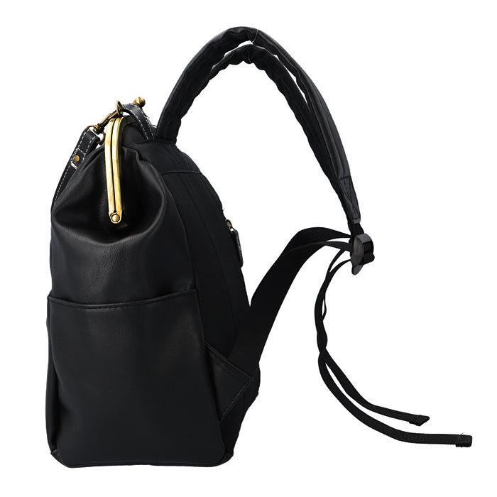 ラフィール Lafiel ラフィール リュック 3146500 通販 レディース おしゃれ がま口 バッグ フェイク レザー pu 合皮 2way 手提げ 大容量 ブランド 通勤 シンプル |  | 06