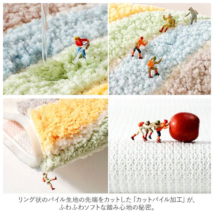 バスマット 速乾 通販 北欧 足ふきマット マイクロファイバー トイレマット お風呂マット 玄関マット 抗菌 防臭 ふわふわ さらさら おしゃれ バスマット | ブランド登録なし | 03