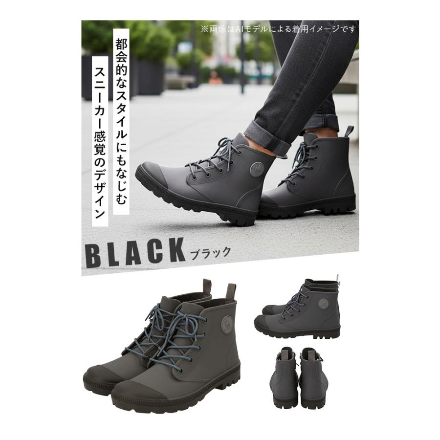 ブーツ 通販ブーツ メンズ 防水 ハイカットスニーカー アクティブブーツ レディース レインシューズ 長靴 紐 おしゃれ ショートブーツ ショート キッズ 男の子 | Green camel | 19