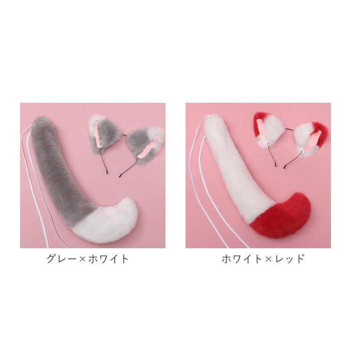 コスチューム 道具 通販 動物 尻尾 耳 コスプレ 小道具 アクセサリー モコモコ 仮装 変装 男女兼用 文化祭 イベント パーティー 学園祭 ハロウィン 祭り | ブランド登録なし | 25