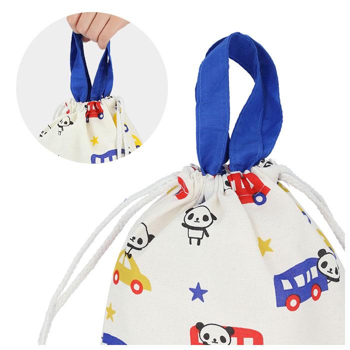 女の子 通販女の子 上履き入れ 持ち手付き巾着 持ち手付き 巾着 上履き袋 パンダ 袋 きんちゃく 不織布バッグ アシストバッグ 補助バッグ 子供 かわいい  女の子 |  | 10