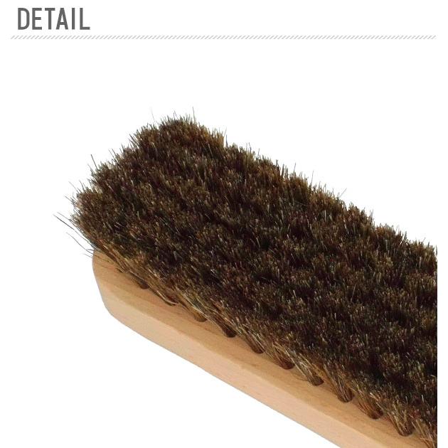 BACKYARD FAMILY（バックヤードファミリー） 靴ブラシ 馬 馬毛 手入れ