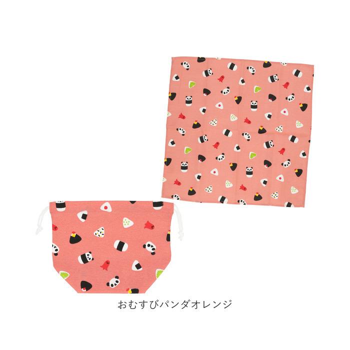 ランチクロス 通販ランチクロス 巾着 セット マチ有り ポーチ お弁当包み バンダナ ハンカチ パンダ 袋 きんちゃく 不織布バッグ アシストバッグ  ランチクロス |  | 12