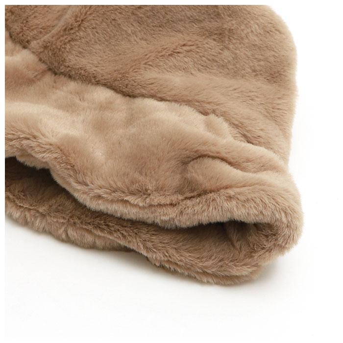 バケットハット レディース 通販 ハット 帽子 ボア ファー ふわふわ シンプル 厚手 暖かい あったか 可愛い 防寒 秋 冬 おしゃれ 韓国 バケットハット | ブランド登録なし | 19