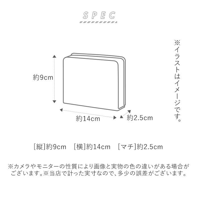 アネロ 財布 二つ折り レディース メンズ ブランド anello GRANDE 使いやすい おしゃれ シンプル ファスナー 小銭入れ 二つ折り財布｜backyard｜17