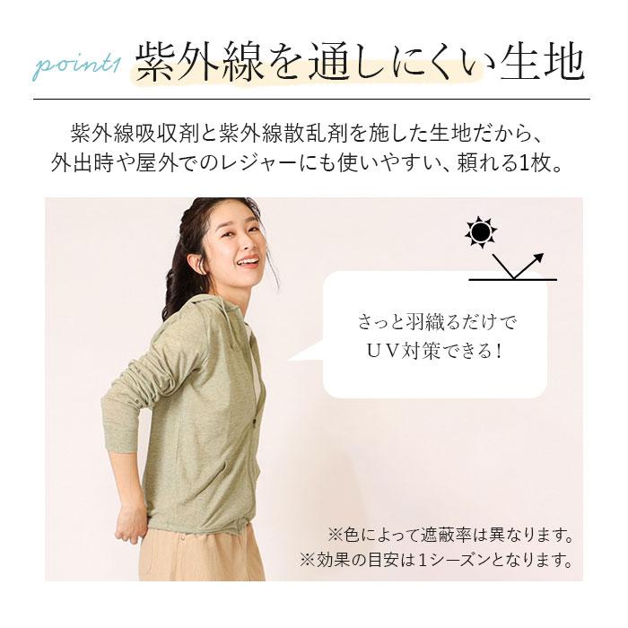 パーカー レディース 薄手 通販 レディースパーカー アウター フードあり UVパーカー 長袖 ジップアップ 無地 シンプル ナチュラル おしゃれ トップス パーカー |  | 12