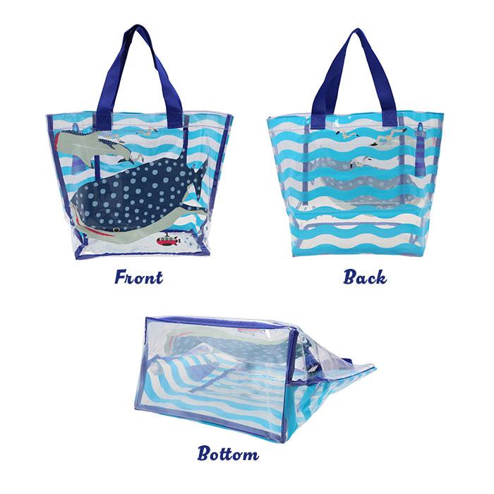 プールバッグ トートバッグ プールバック 通販 レジャーバッグ レジャーバック トート トートバック 内側 ポケット マチ付き たっぷり 収納 手提げ プールバッグ | ブランド登録なし | 15