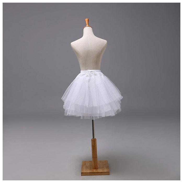パニエ 大人 通販 チュチュ スカート ドレス 大人用 ショート ミニ フリル ハードチュール 3層 ボリューム ウェディングドレス 華やか 上質感 結婚式 パニエ | ブランド登録なし | 03