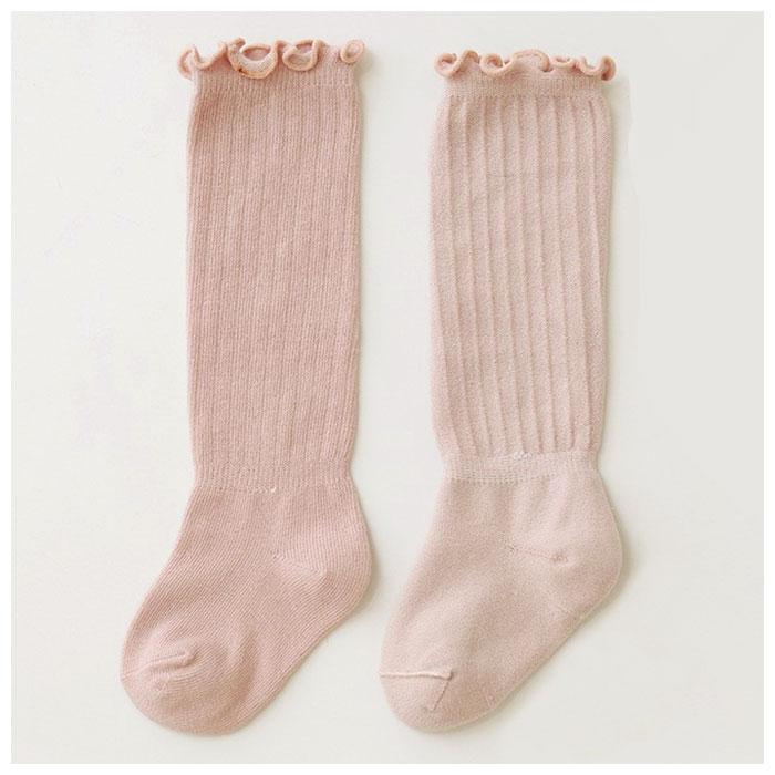 ベビー 靴下 通販 フリル ハイソックス ソックス キッズ くつ下 かわいい 男の子 女の子 シンプル キッズ靴下 春 夏 秋 冬 ギフト ベビー | ブランド登録なし | 17