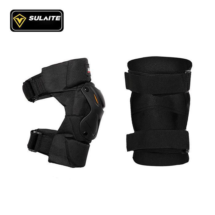 プロテクター 膝 通販 左右セット ヒザ ひざ サポーター ニーガード ニープロテクター マジックテープ ニーブレース バイク スノボー スケボー MTB プロテクター | ブランド登録なし | 04