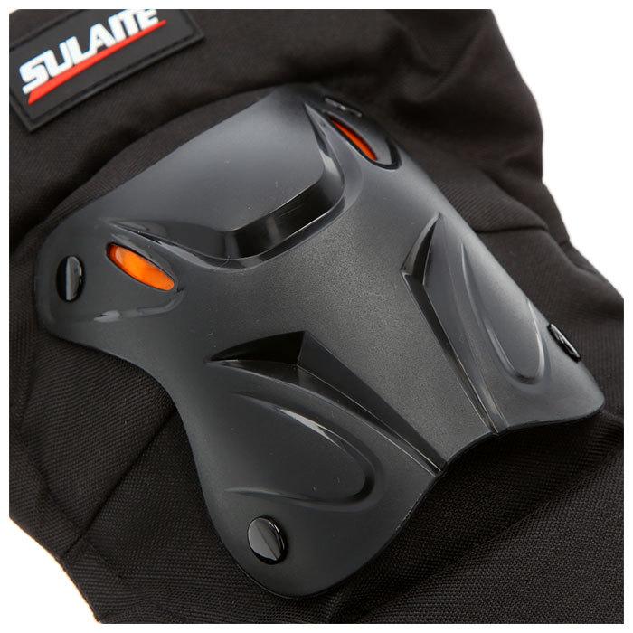 プロテクター 膝 通販 左右セット ヒザ ひざ サポーター ニーガード ニープロテクター マジックテープ ニーブレース バイク スノボー スケボー MTB プロテクター | ブランド登録なし | 08