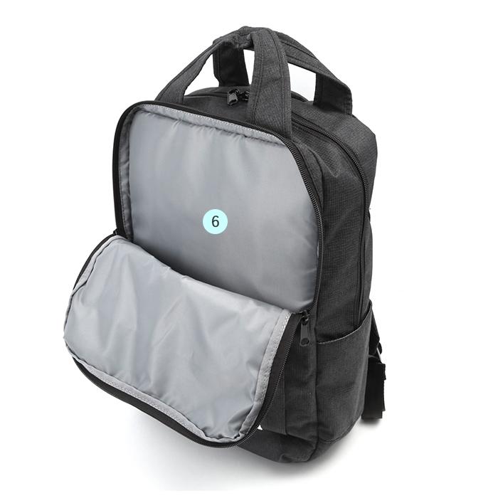 anelloリュック メンズ 通販 大容量 レディース 撥水 はっ水 10ポケット PC収納 通勤 通学 A4 ビジネス シンプル anello GRANDE PIGMENT anelloリュック | anello GRANDE | 11