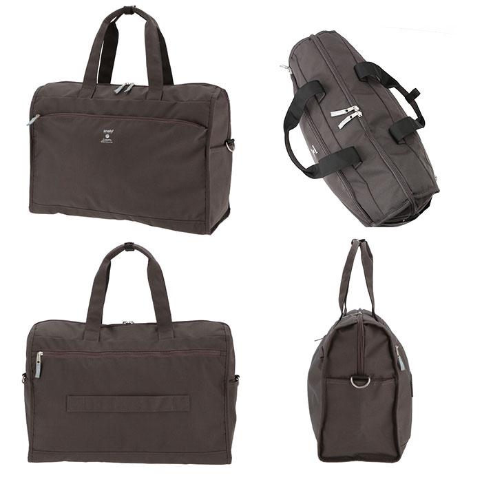 アネロ ボストンバッグ 通販 レディース 2way ショルダーバッグ 大容量 A4 A3 35L 旅行 修学旅行 1泊 2泊 3泊 軽量 軽い 女子 男子 女の子 男の子 撥水 | anello GRANDE | 19