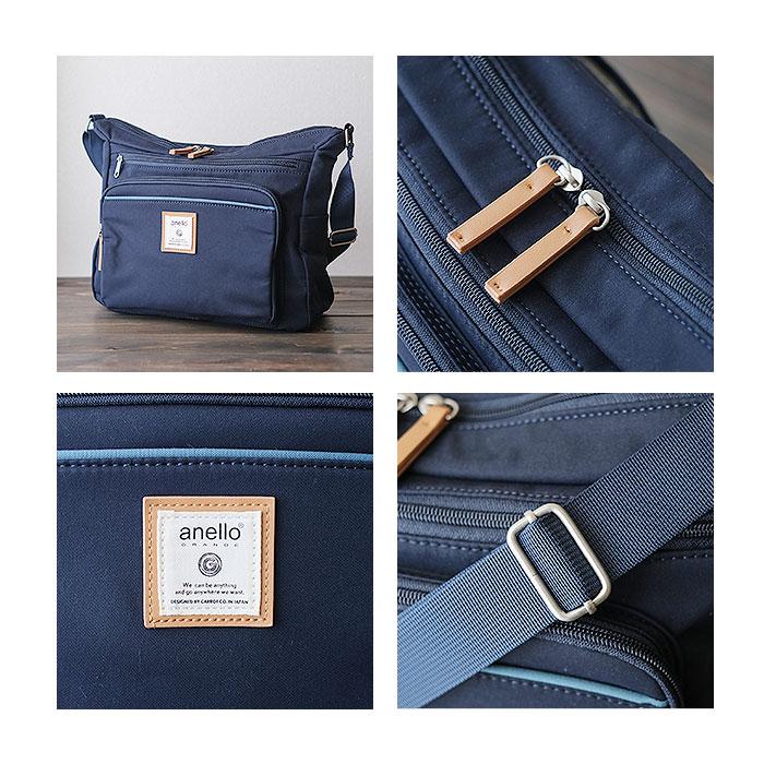 アネロ 通販アネロ グランデ ショルダーバッグ 10ポケット ショルダー レディース 斜めがけ 大人 大きめ A4 大容量 通勤 通学 旅行 おでかけ マザーズバッグ | anello GRANDE | 22