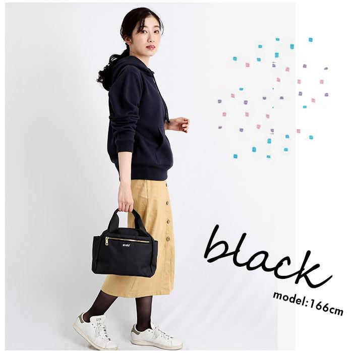 アネロ 通販アネロ ショルダーバッグ 10ポケット レディース 斜めがけ 小さめ 2way ハンドバッグ ミニボストン あおり 3層 両面はっ水 旅行 サブバッグ  アネロ |  | 06