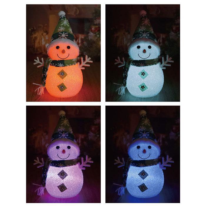 イルミネーション LED 通販 イルミネーションライト 電池式 雪だるま