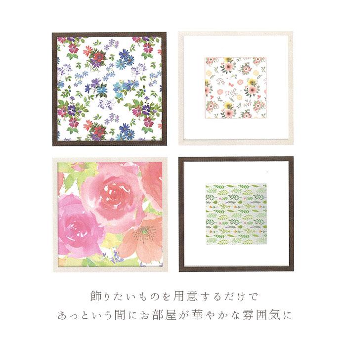 額縁 正方形 通販 50角 500×500mm ハンカチ額 木目 かわいい 額 フレーム 壁掛用 おしゃれ 写真 ポスター ましかく 真四角 結婚祝い 七五三 ベビー 額縁 | BACKYARD FAMILY | 09